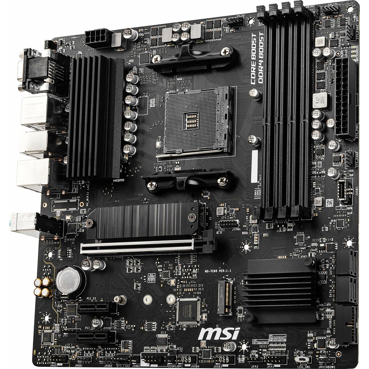 Motherboard MSI B550M PRO-VDH AMD B550 AMD AMD AM4