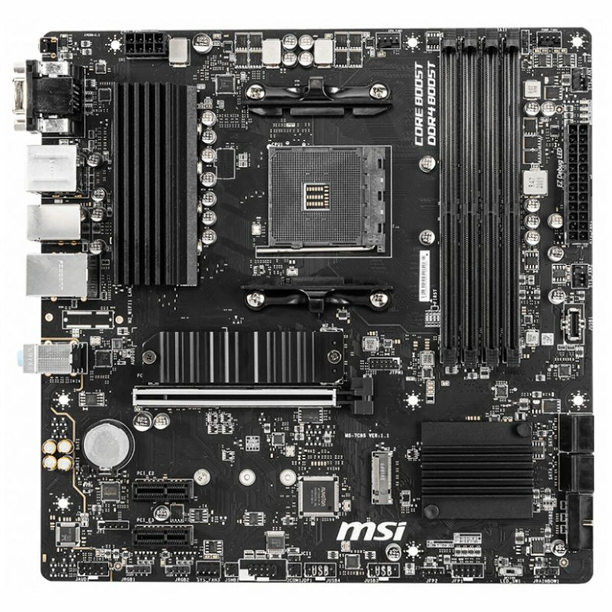 Motherboard MSI B550M PRO-VDH AMD B550 AMD AMD AM4