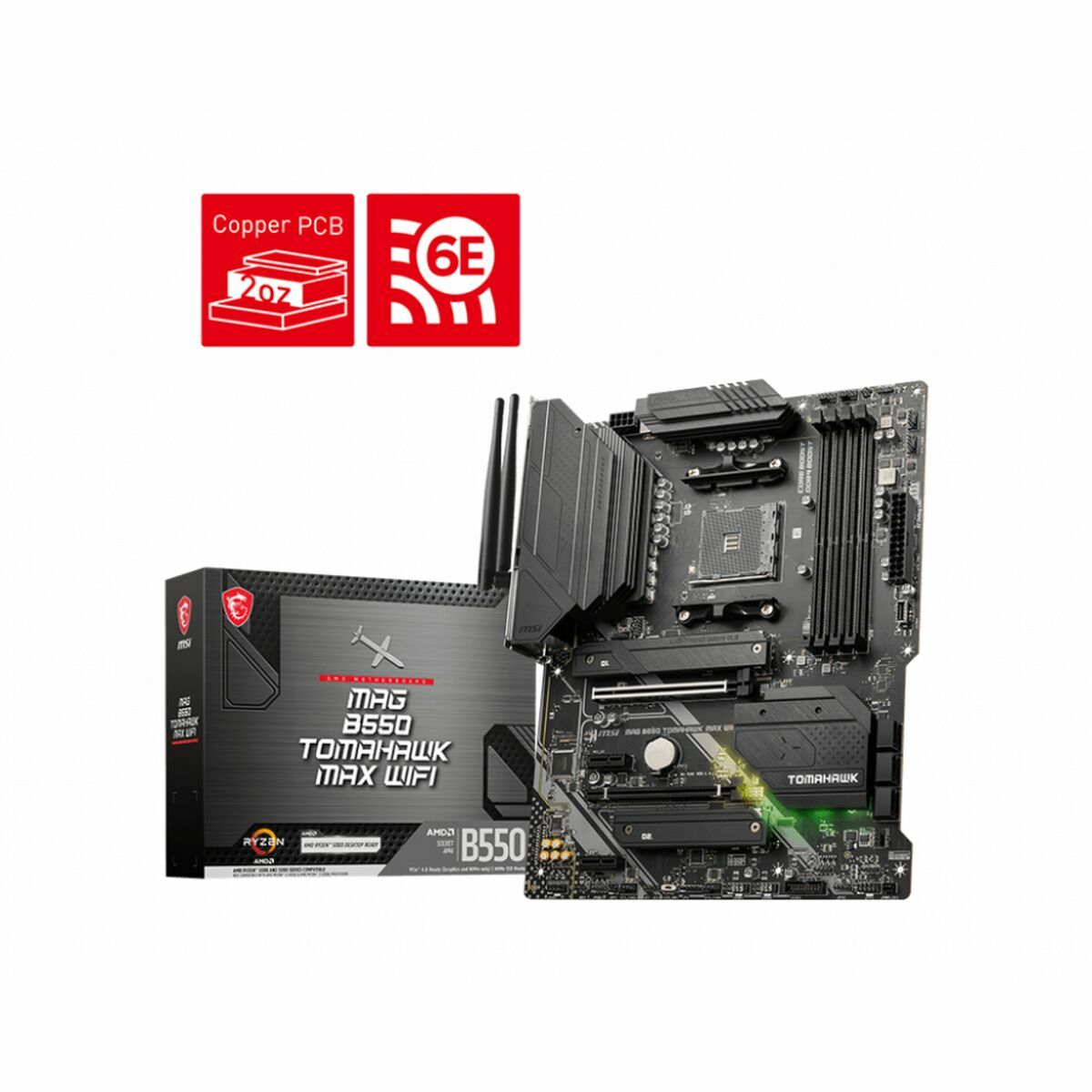Motherboard MSI MAG B550 TOMAHAWK MAX WIFI AMD AM4