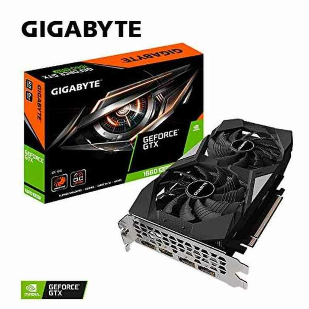 Graphics card Gigabyte GTX 1660 SUPER 6 GB GDDR5 Graphics card Gigabyte GTX 1660 SUPER 6 GB GDDR5