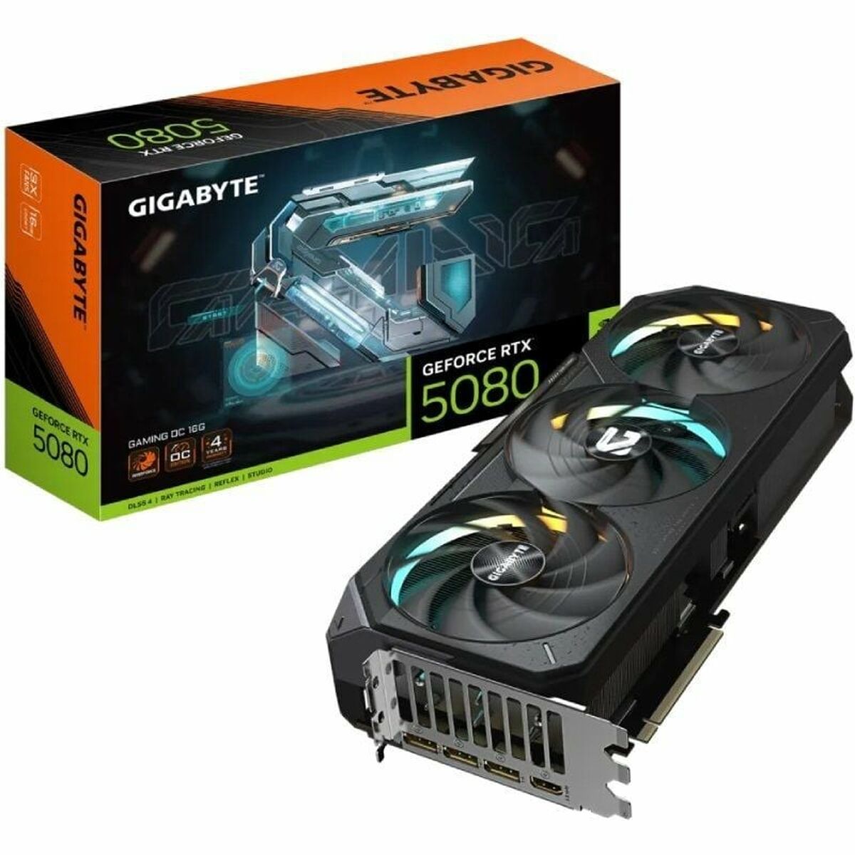 Graphics card Gigabyte 9VN5080GO-00-G10 16 GB GDDR6 Graphics card Gigabyte 9VN5080GO-00-G10 16 GB GDDR6
