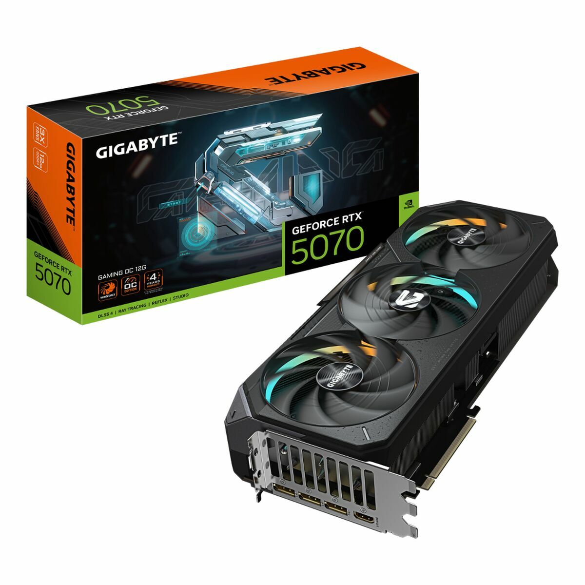 Graphics card Gigabyte 9VN507TGO-00-G10 nvidia geforce rtx 5070 ti 16 GB GDDR7