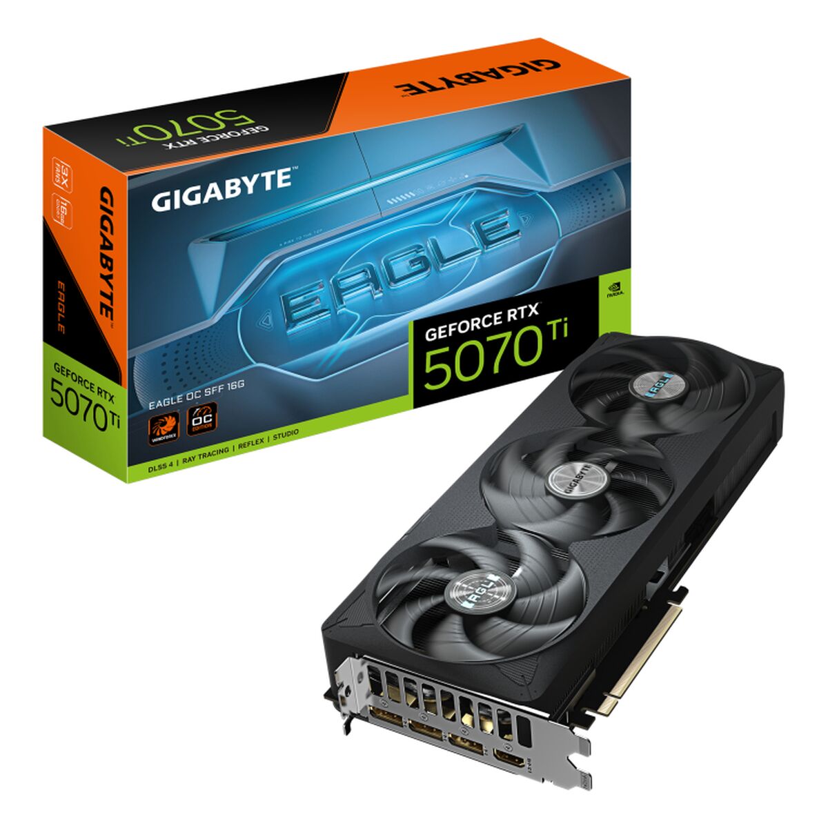 Graphics card Gigabyte 9VN507TEO-00-G10 nvidia geforce rtx 5070 ti 16 GB GDDR7