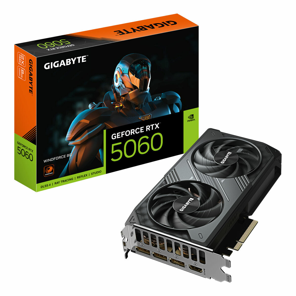Graphics card Gigabyte 9VN5060W-00-G10 8 GB GEFORCE RTX 5060 GDDR7