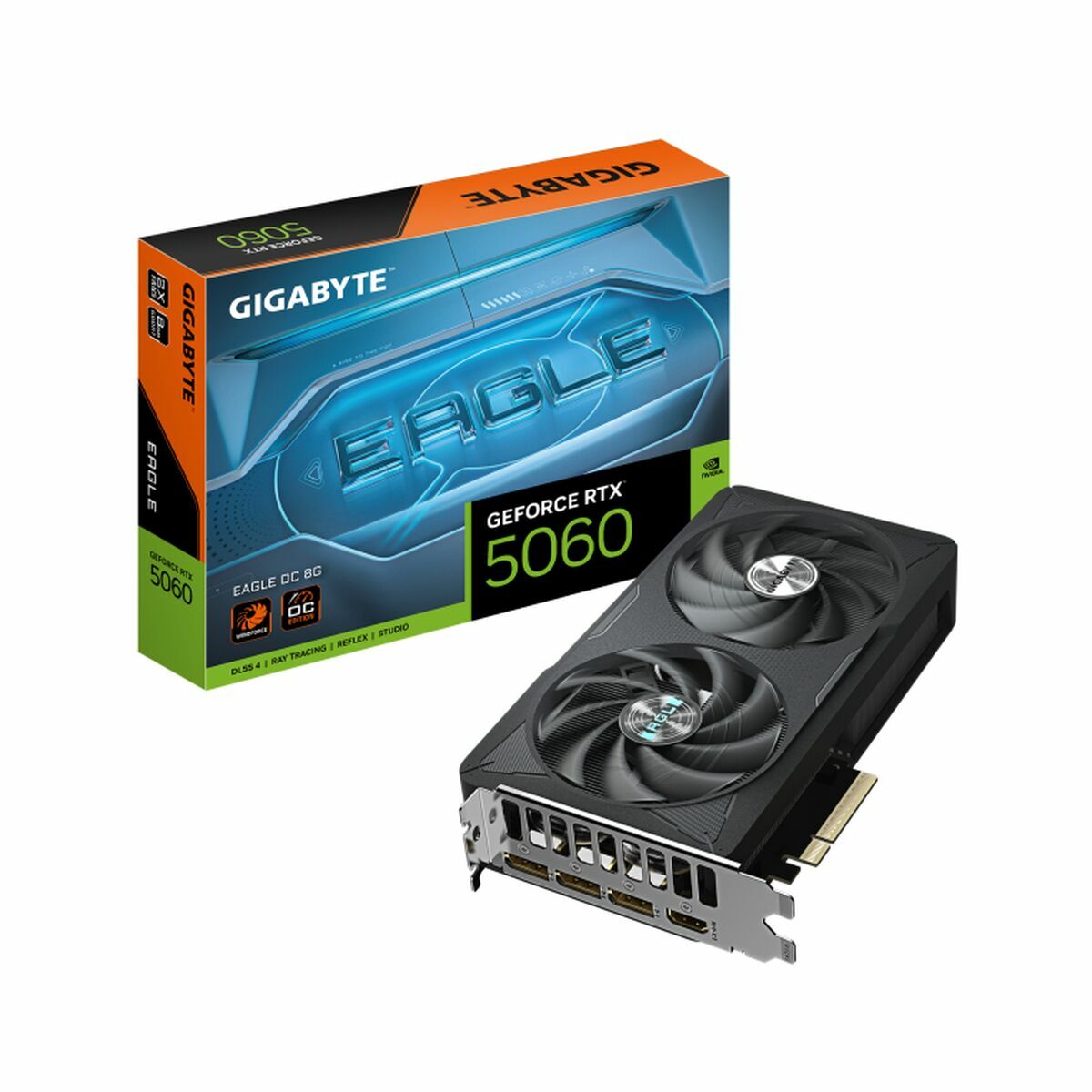 Graphics card Gigabyte 9VN5060EO-00-G10 GEFORCE RTX 5060 8 GB GDDR7