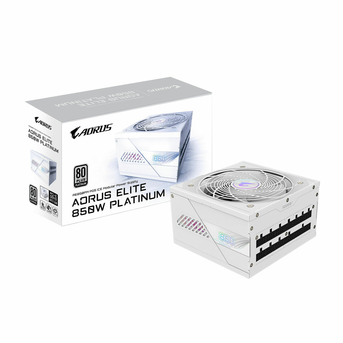 Power supply Gigabyte 28200-AE85W-1CEUR ATX 850 W 125 W 80 PLUS Platinum Power supply Gigabyte 28200-AE85W-1CEUR ATX 850 W 125 W 80 PLUS Platinum