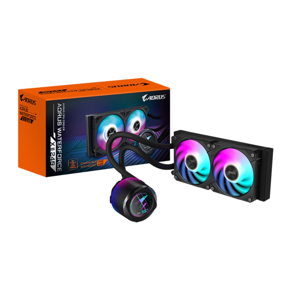 Liquid Refrigeration Kit Gigabyte GP-AORUS WATERFORCE X II 240