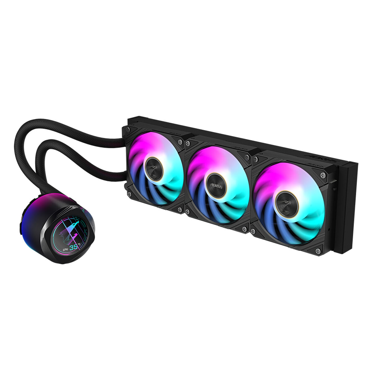 Liquid Refrigeration Kit Gigabyte GP-AORUS WATERFORCE X II 360 Ø 12 cm