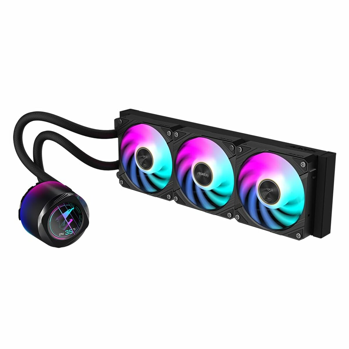 Liquid Refrigeration Kit Gigabyte GP-AORUS WATERFORCE X II 360 Ø 12 cm