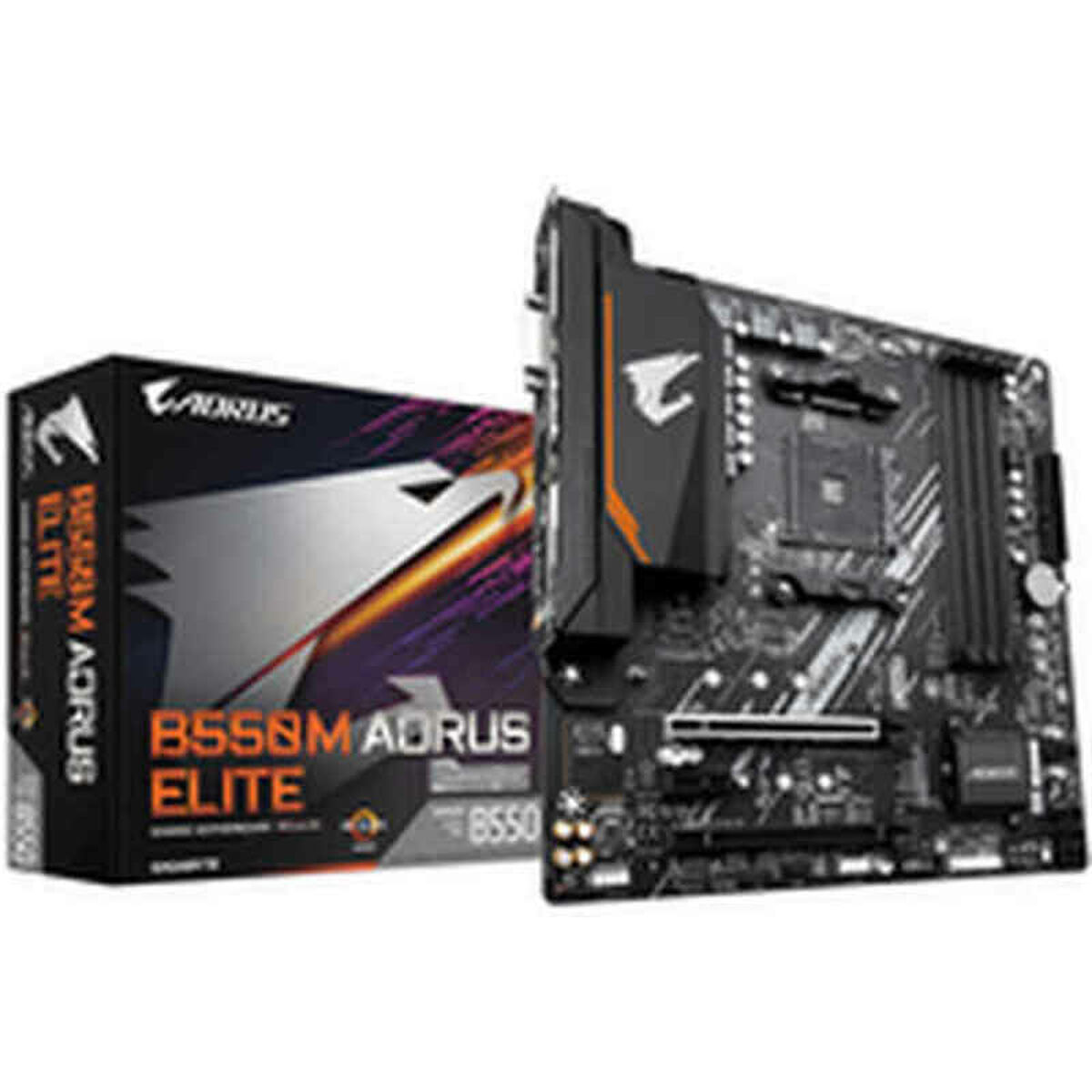 Motherboard Gigabyte B550M AORUS ELITE mATX AM4 AMD AM4 AMD AMD B550 Motherboard Gigabyte B550M AORUS ELITE mATX AM4 AMD AM4 AMD AMD B550