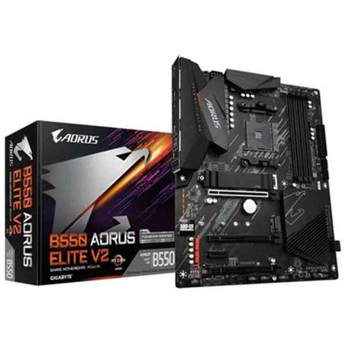 Motherboard Gigabyte B550 AORUS ELITE V2 AMD B550 AMD AM4 Motherboard Gigabyte B550 AORUS ELITE V2 AMD B550 AMD AM4