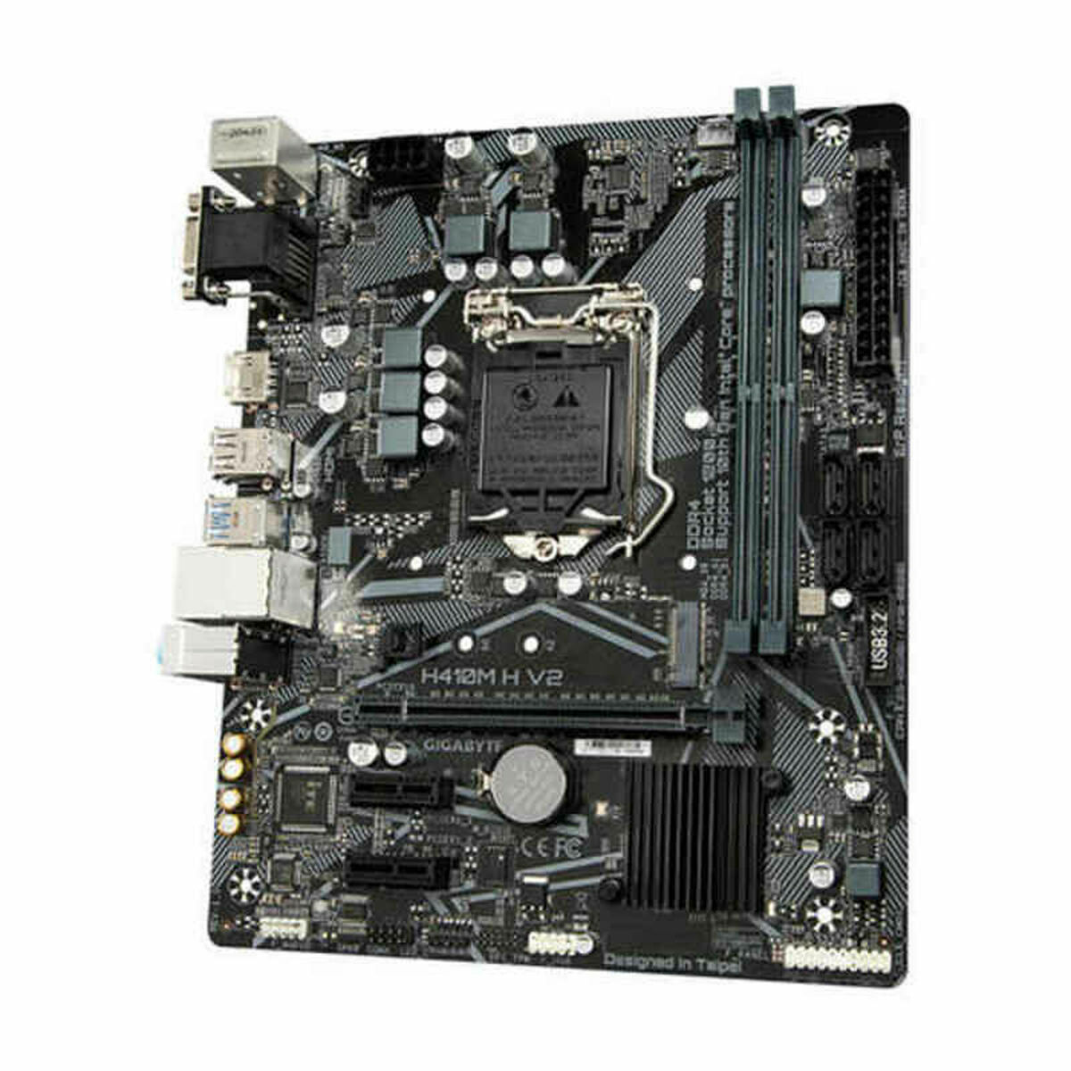 Motherboard Gigabyte H410M H V2 LGA 1200 Intel H410 Motherboard Gigabyte H410M H V2 LGA 1200 Intel H410