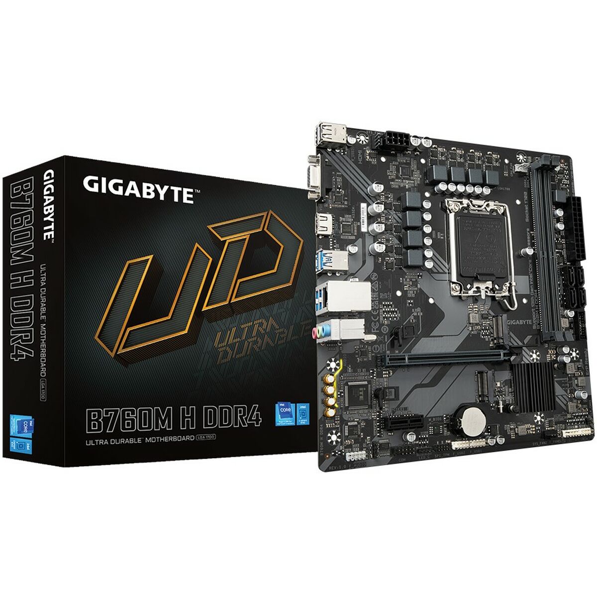 Motherboard Gigabyte B760M H 1700 MATX INTEL B760 EXPRESS LGA 1700