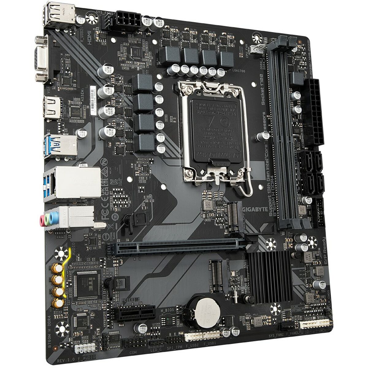 Motherboard Gigabyte B760M H 1700 MATX INTEL B760 EXPRESS LGA 1700