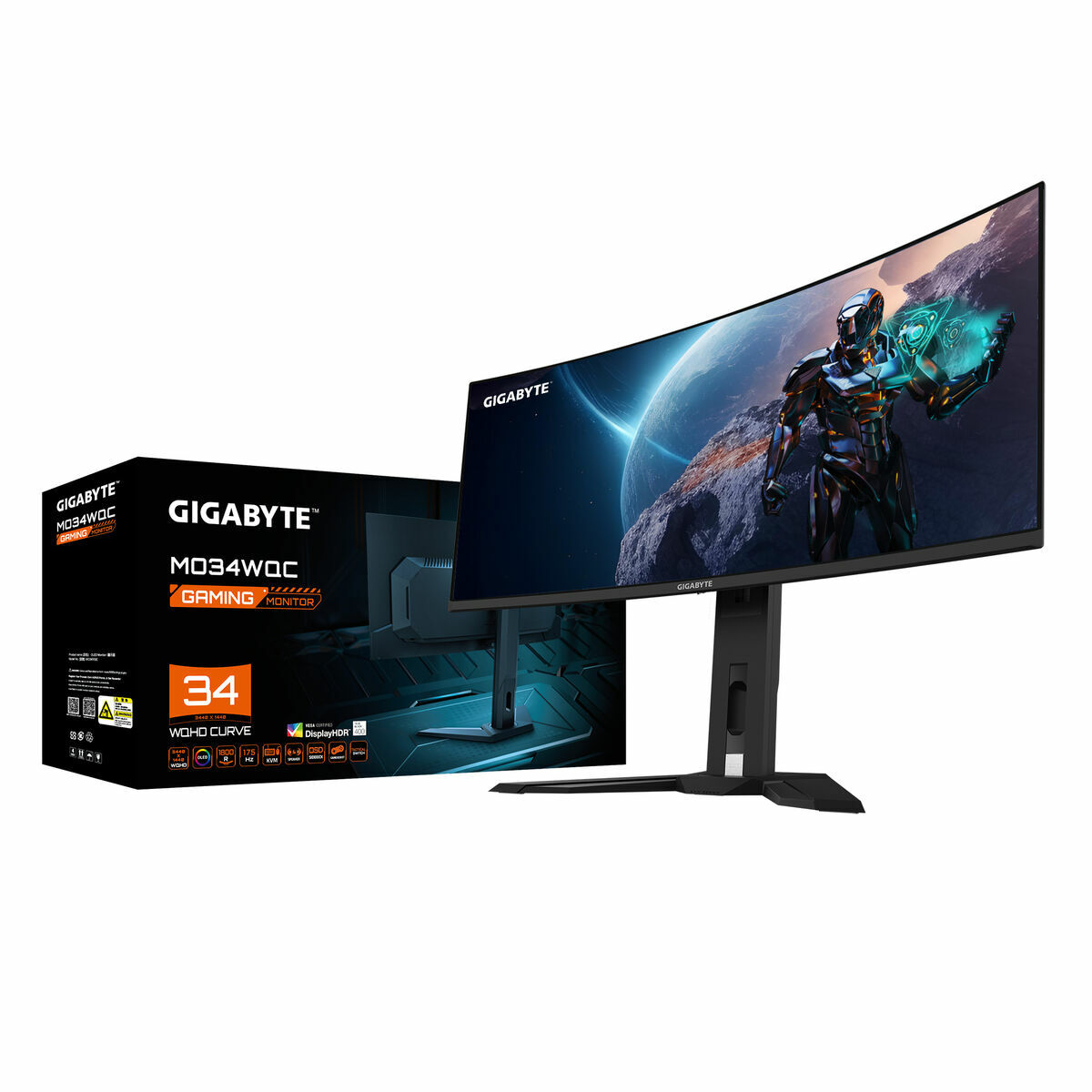 Monitor Gigabyte MO34WQC Wide Quad HD 34″