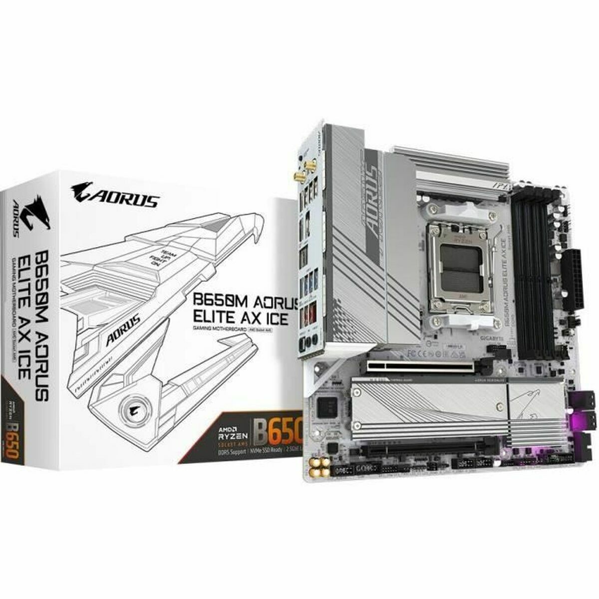 Motherboard Gigabyte AMD AM5 AMD B650