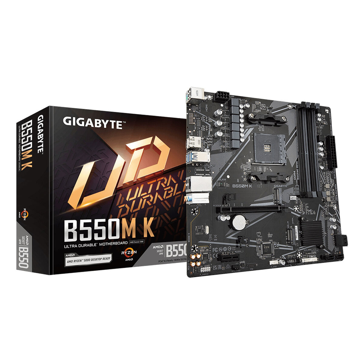 Motherboard Gigabyte AMD B550 AMD AMD AM4