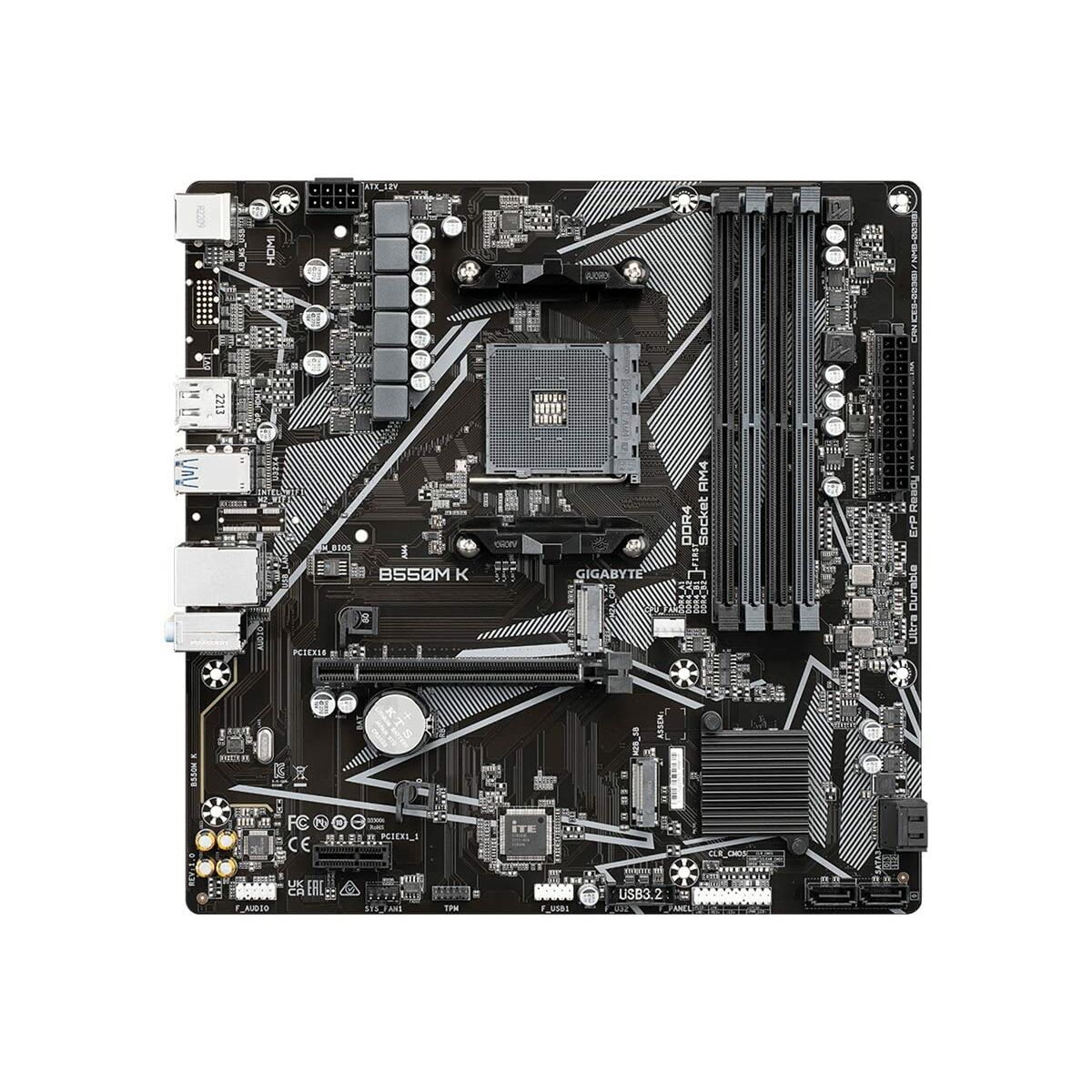 Motherboard Gigabyte AMD B550 AMD AMD AM4