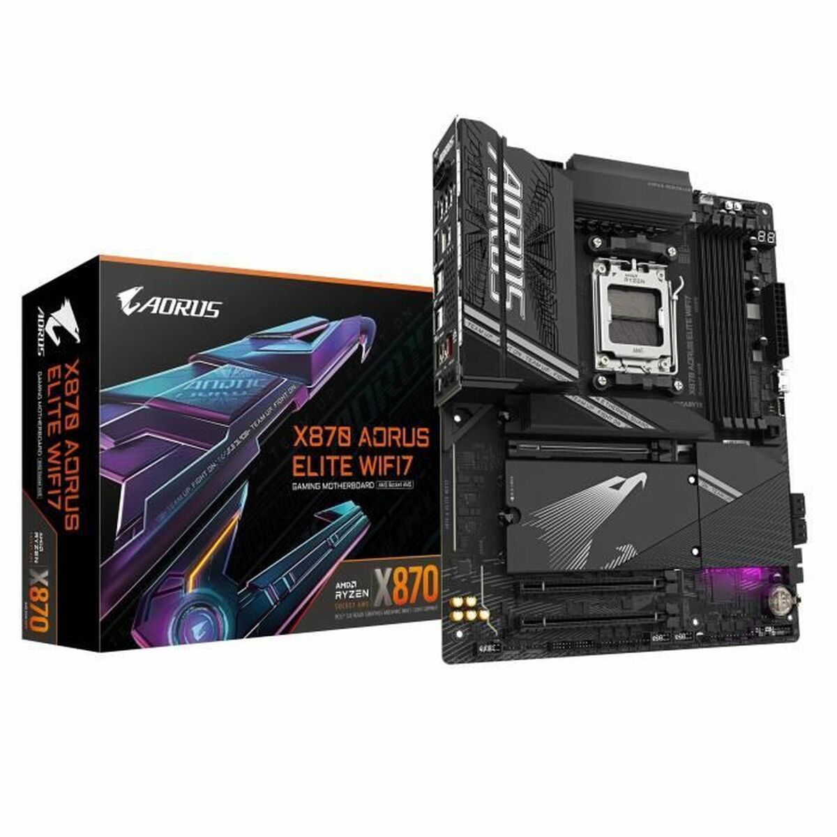 Motherboard Gigabyte X870 A ELITE WIFI7 AMD AMD AM5 Motherboard Gigabyte X870 A ELITE WIFI7 AMD AMD AM5