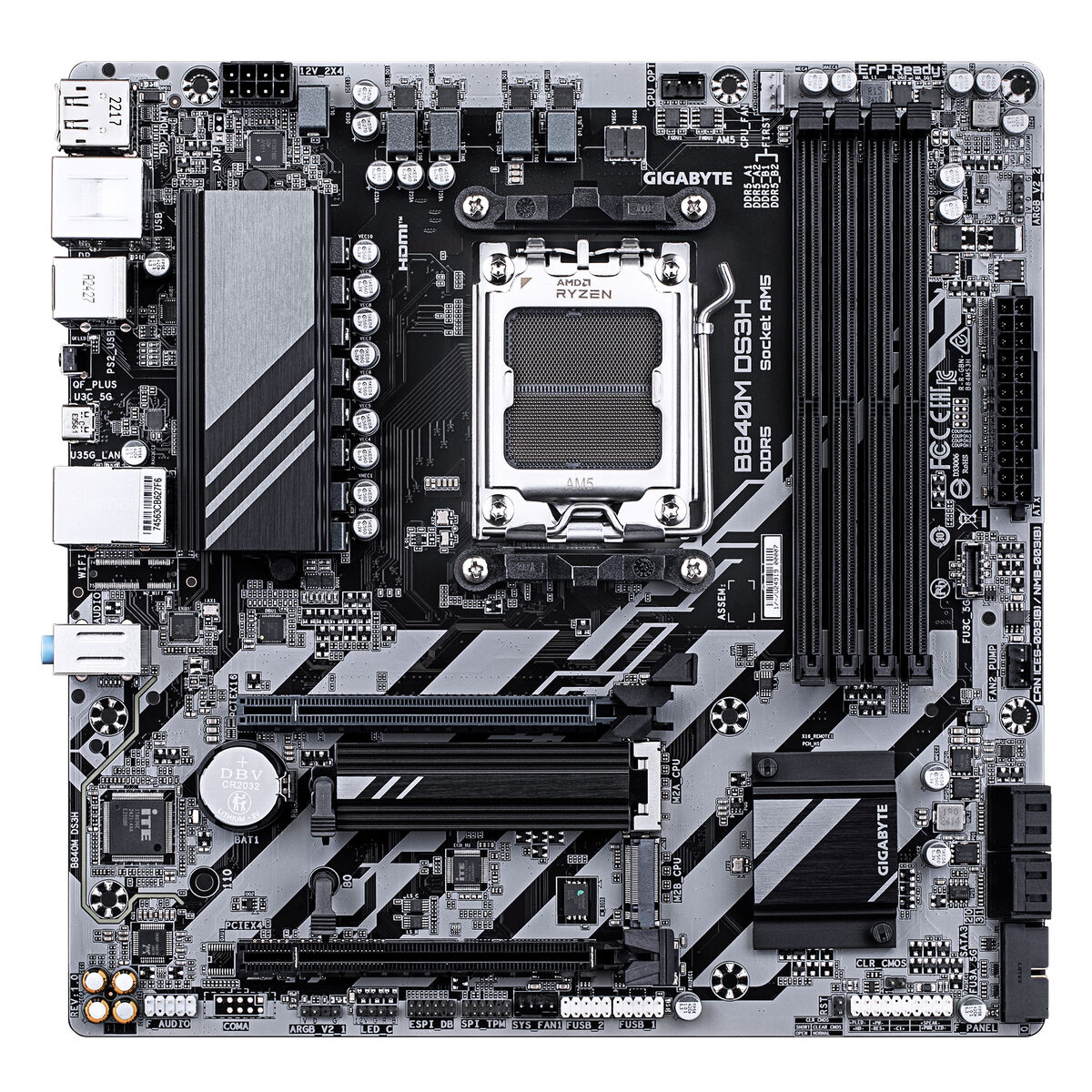 Motherboard Gigabyte B840M DS3H AMD AM5