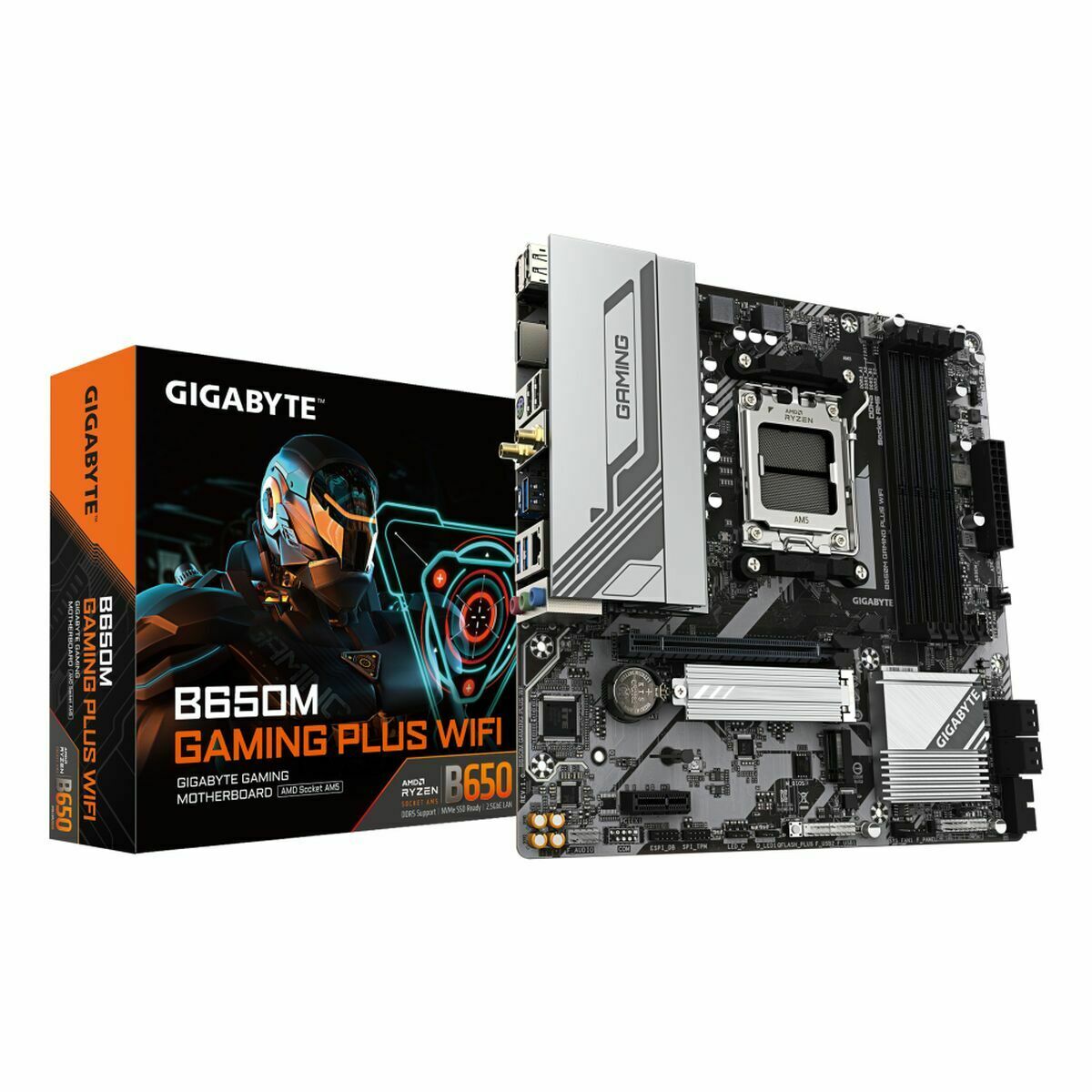 Motherboard Gigabyte B650M GAMING PLUS WF AMD B650 AMD AM5 Motherboard Gigabyte B650M GAMING PLUS WF AMD B650 AMD AM5