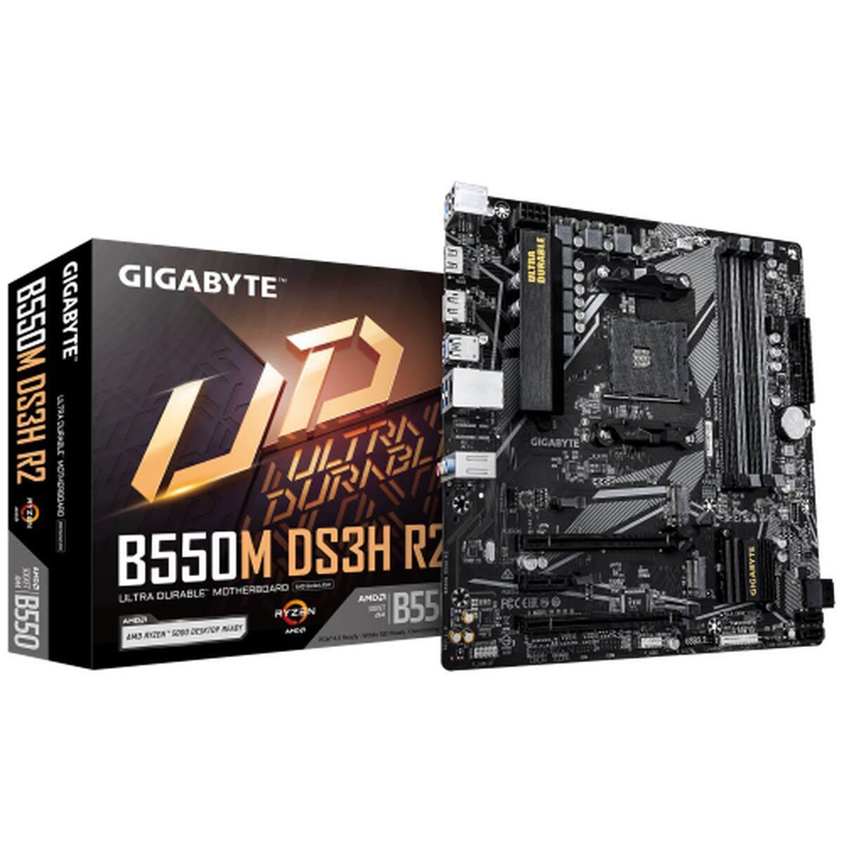 Motherboard Gigabyte 9MB55MDSR-00-G10 AMD B550 AMD AMD AM4 Motherboard Gigabyte 9MB55MDSR-00-G10 AMD B550 AMD AMD AM4