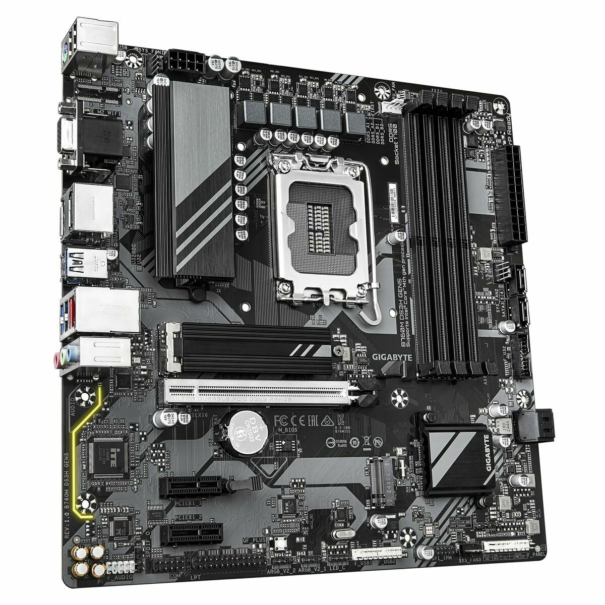 Motherboard Gigabyte B760M DS3H GEN5 INTEL B760 EXPRESS LGA 1700