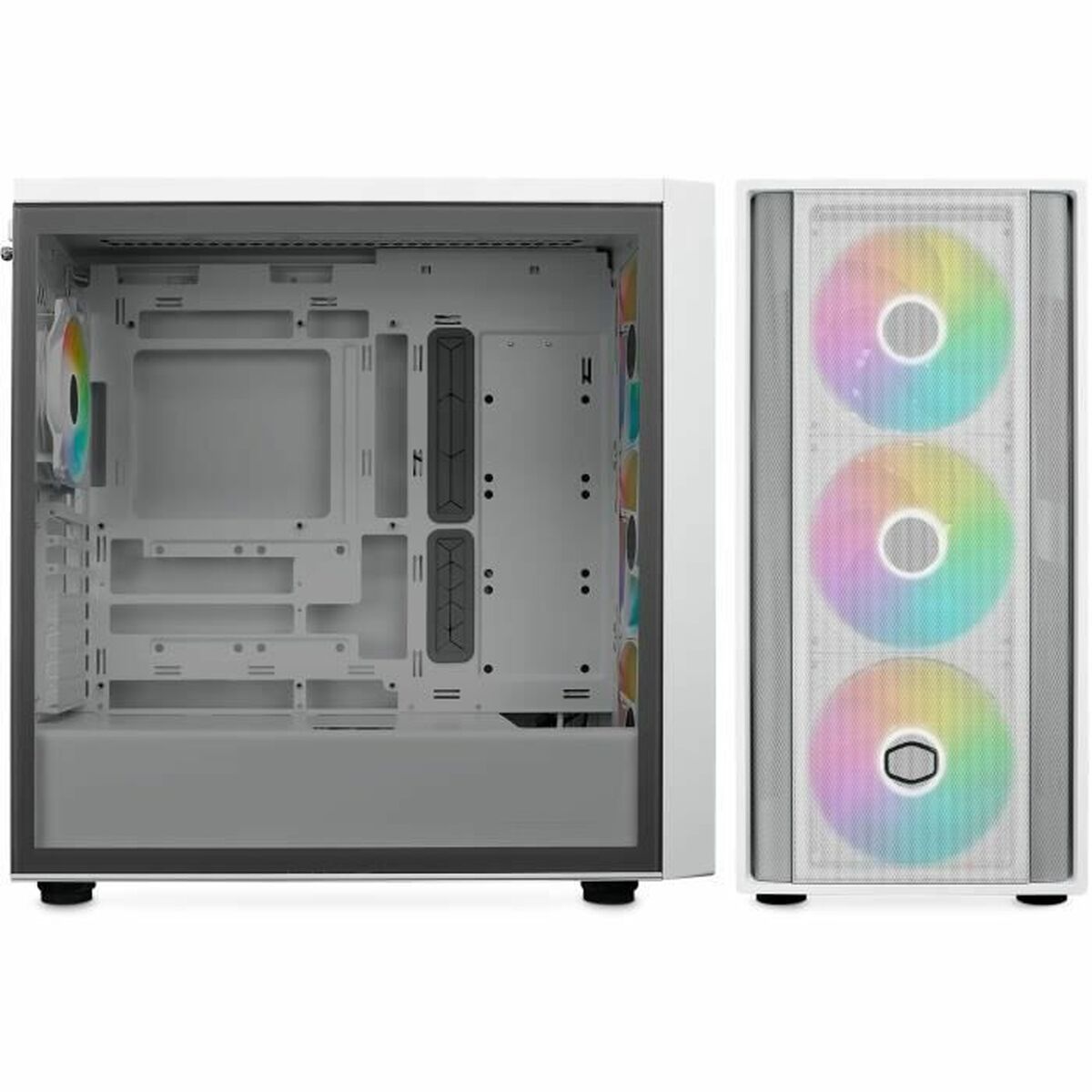 ATX Semi-tower Box Cooler Master MB600-WGNN-S00 White