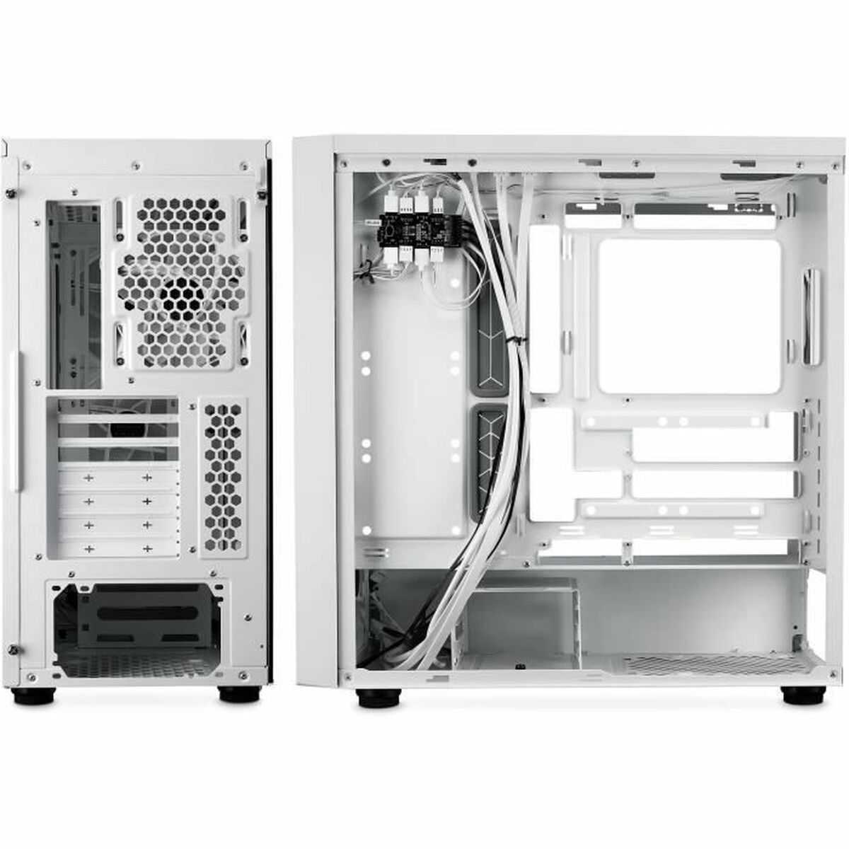ATX Semi-tower Box Cooler Master MB600-WGNN-S00 White