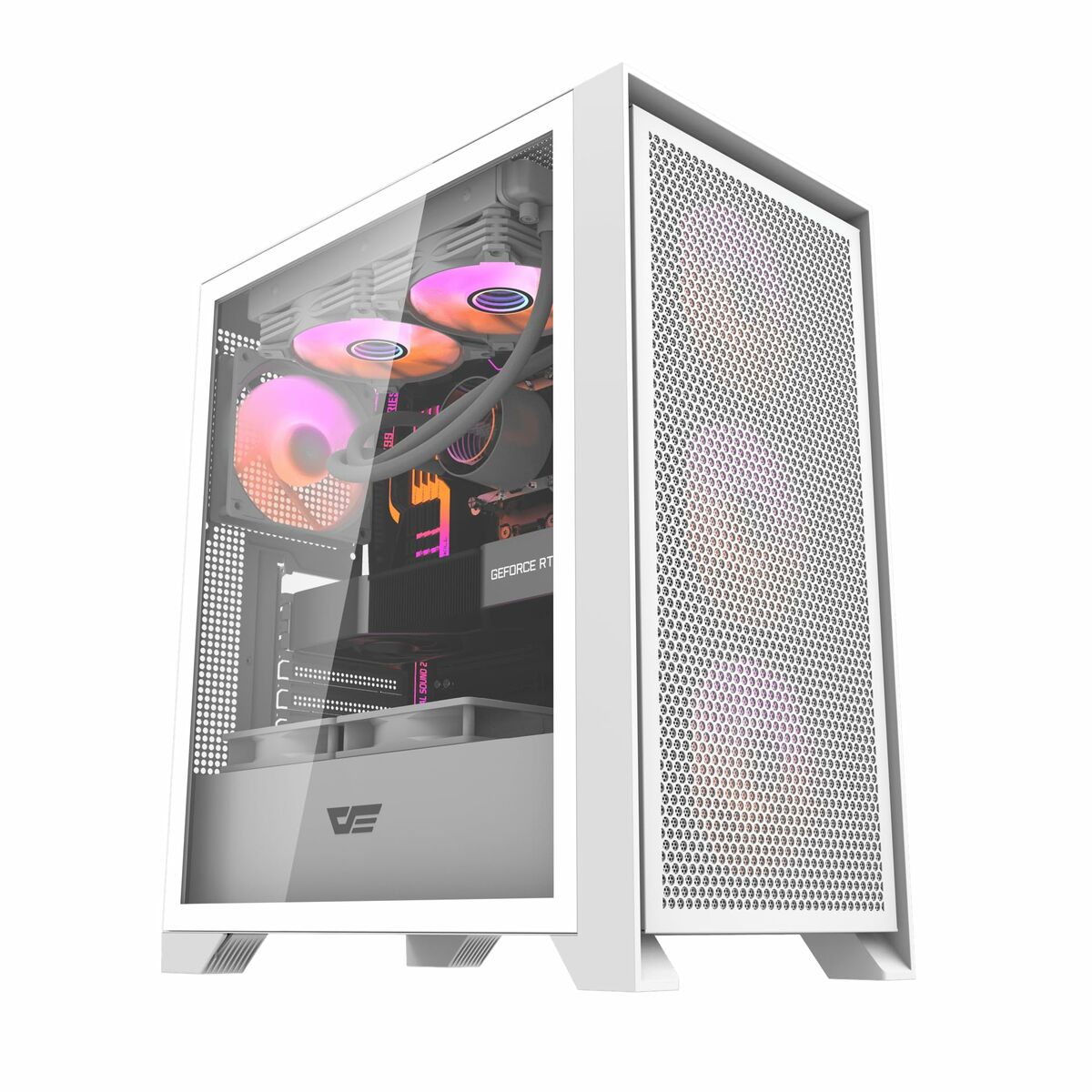 ATX Semi-tower Box DarkFlash DRX70 MESH White