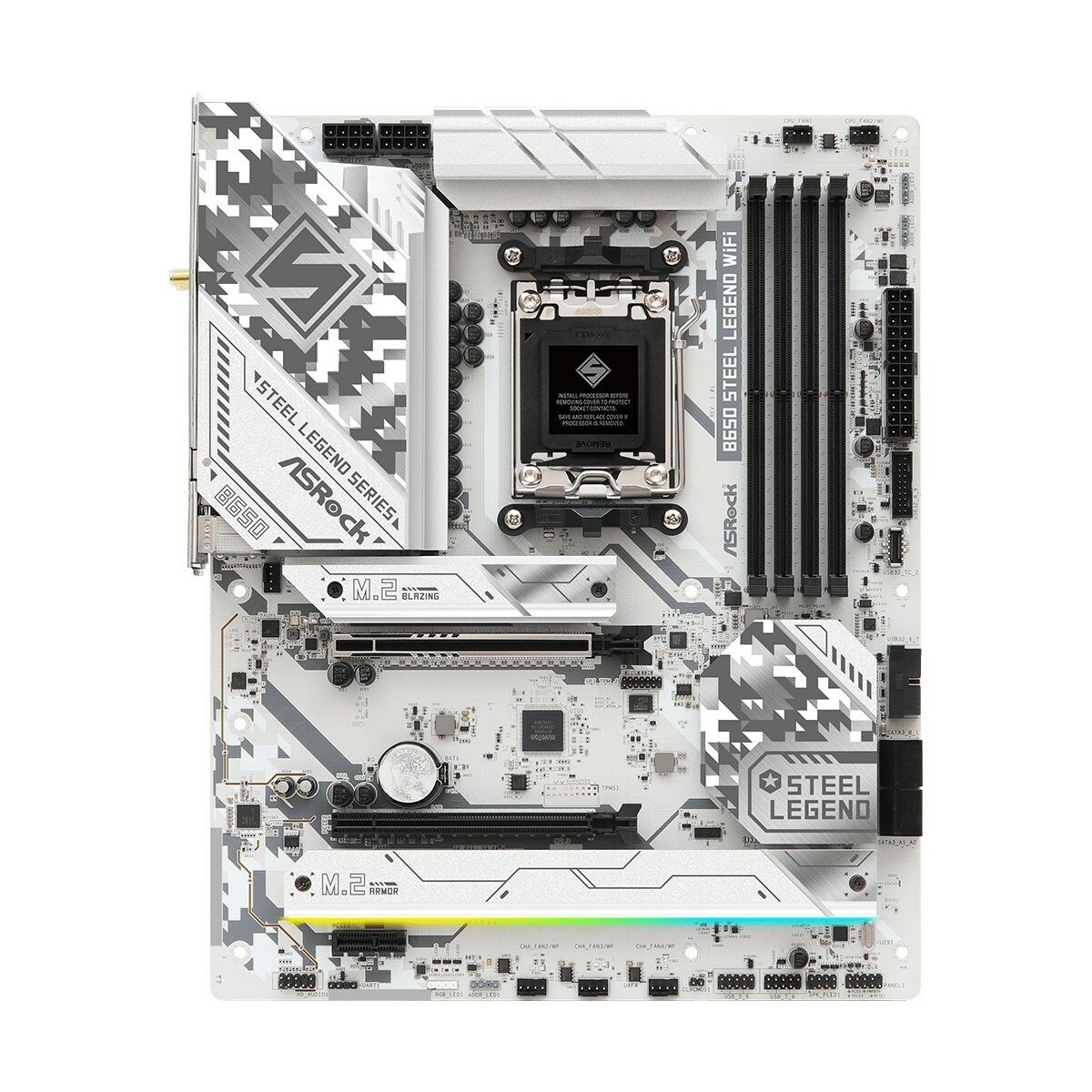 Motherboard ASRock B650 STEEL LEGEND WIFI AMD B650 AMD AM5 Motherboard ASRock B650 STEEL LEGEND WIFI AMD B650 AMD AM5