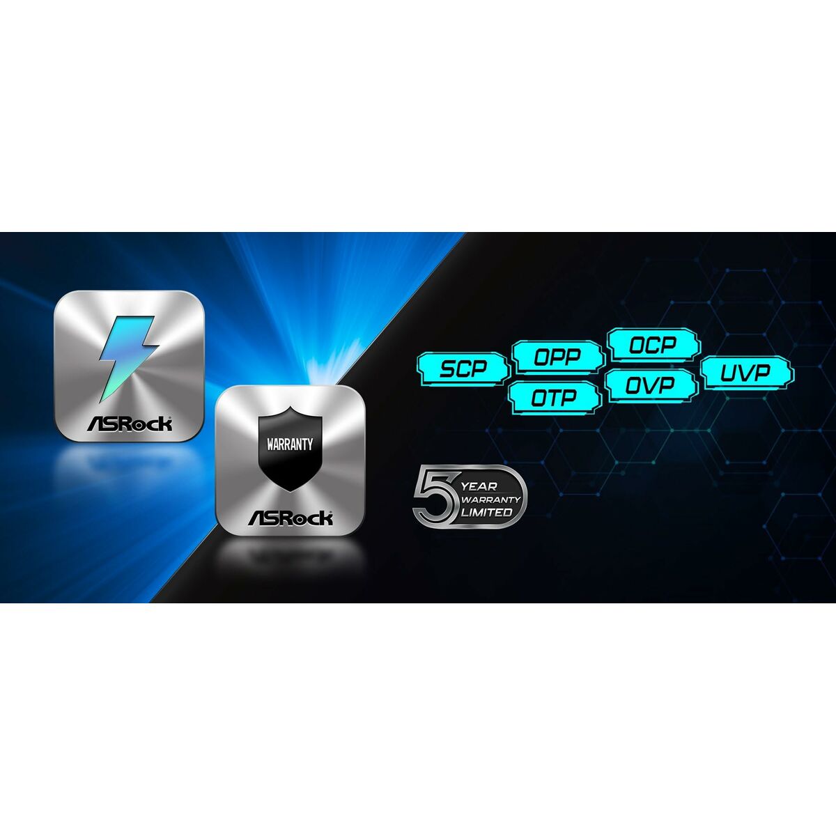 Power supply ASRock 90-UXC065-BNEAAA 650 W 80 Plus Bronze