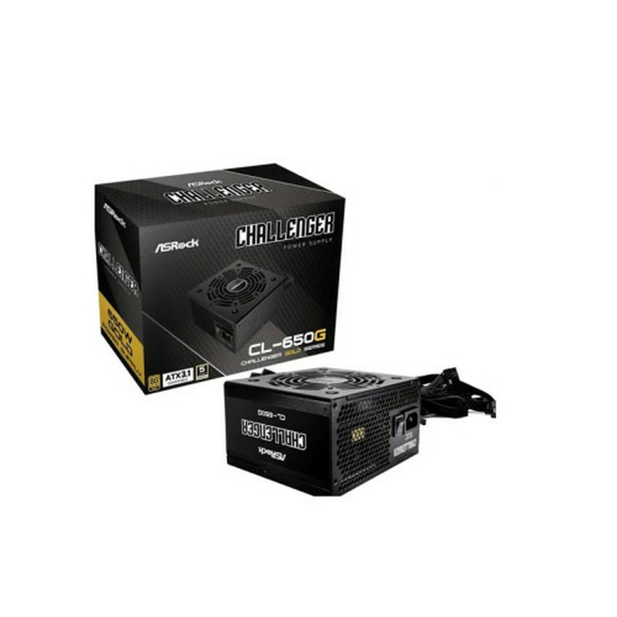 Power supply ASRock 90-UXC065-GNEAAA 650 W 80 Plus Gold Power supply ASRock 90-UXC065-GNEAAA 650 W 80 Plus Gold