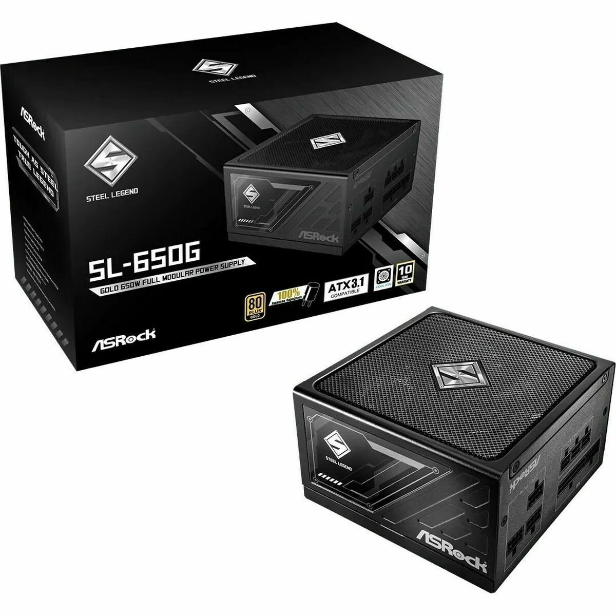 Power supply ASRock 90-UXS065-GFEAAA 650 W 80 Plus Gold