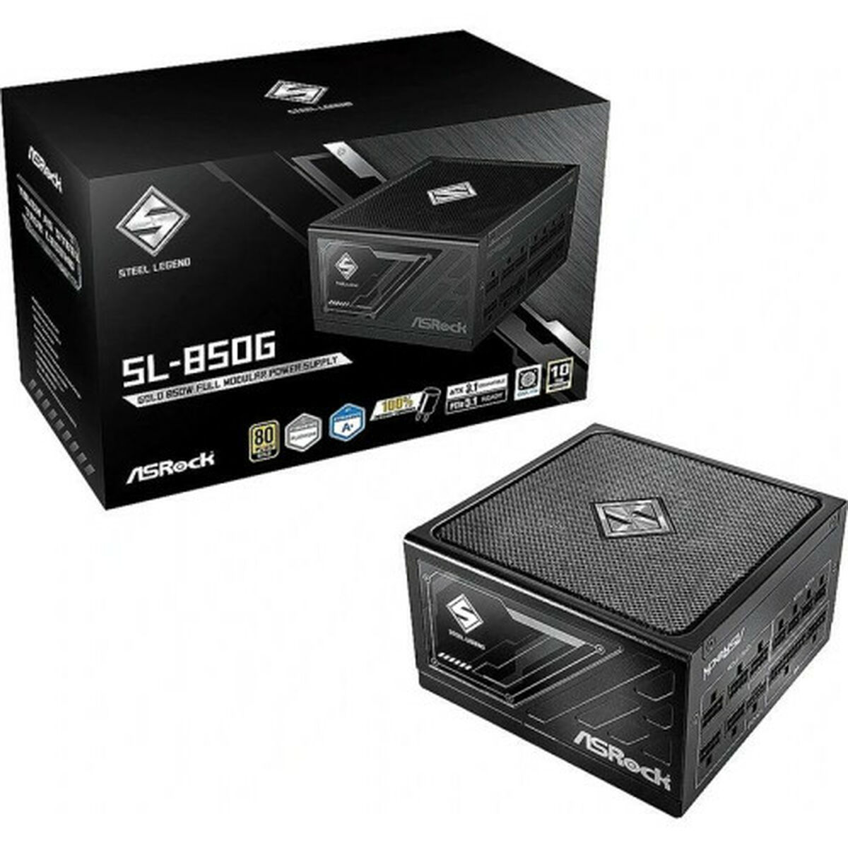 Power supply ASRock 90-UXS085-GFEAAA 850 W 80 Plus Gold Power supply ASRock 90-UXS085-GFEAAA 850 W 80 Plus Gold