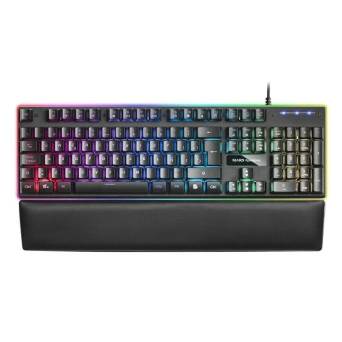Gaming Keyboard Mars Gaming MK320ES RGB USB Gaming Keyboard Mars Gaming MK320ES RGB USB