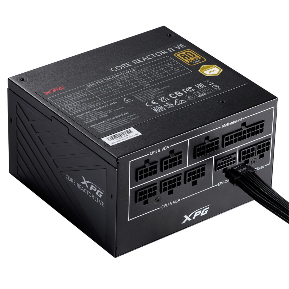 Power supply XPG 75261413 650 W 80 Plus Gold Power supply XPG 75261413 650 W 80 Plus Gold