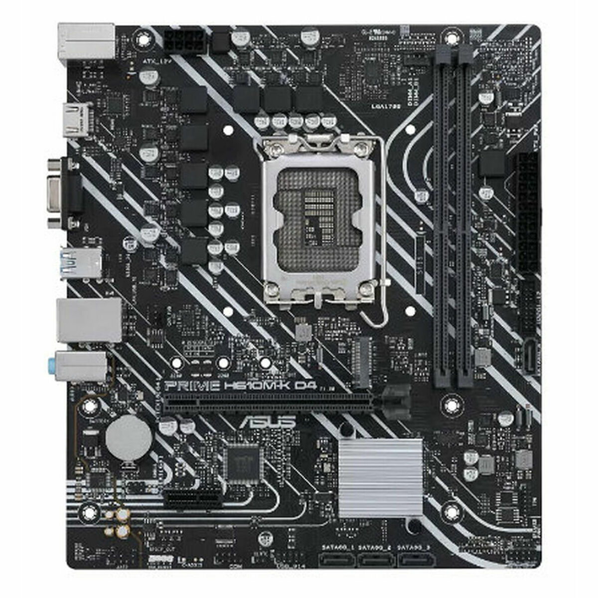 Motherboard Asus PRIME H610M-K D4 H610 LGA 1700 Motherboard Asus PRIME H610M-K D4 H610 LGA 1700