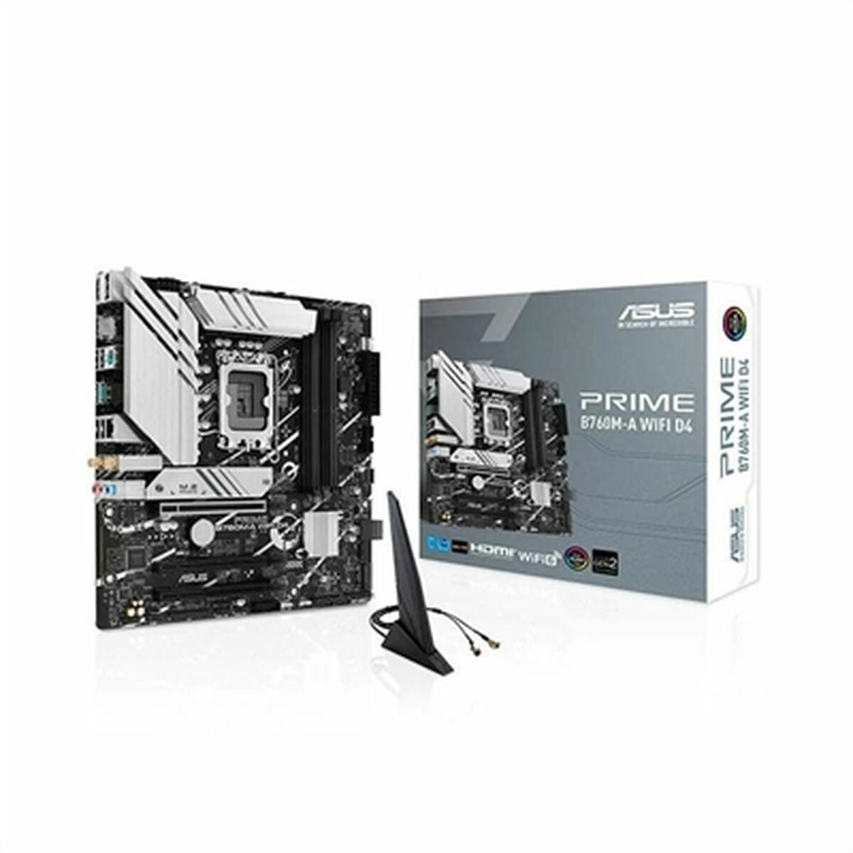 Motherboard Asus PRIME B760M-A WIFI D4 LGA 1700 Motherboard Asus PRIME B760M-A WIFI D4 LGA 1700