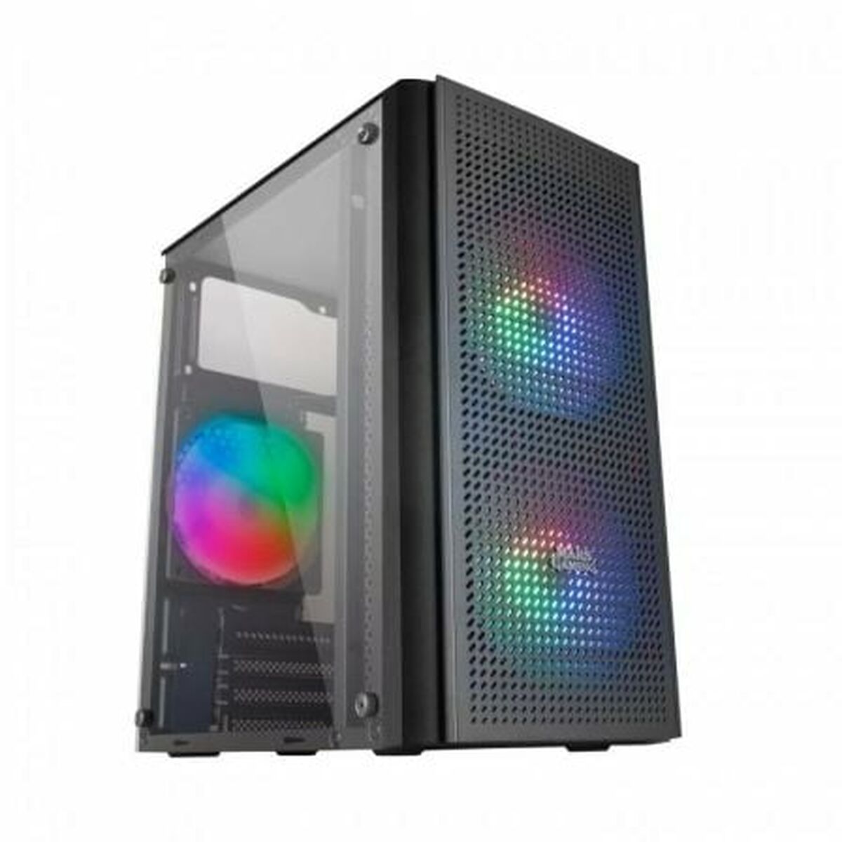 ATX Semi-tower Box Mars Gaming MC300 Black LED RGB RGB mATX