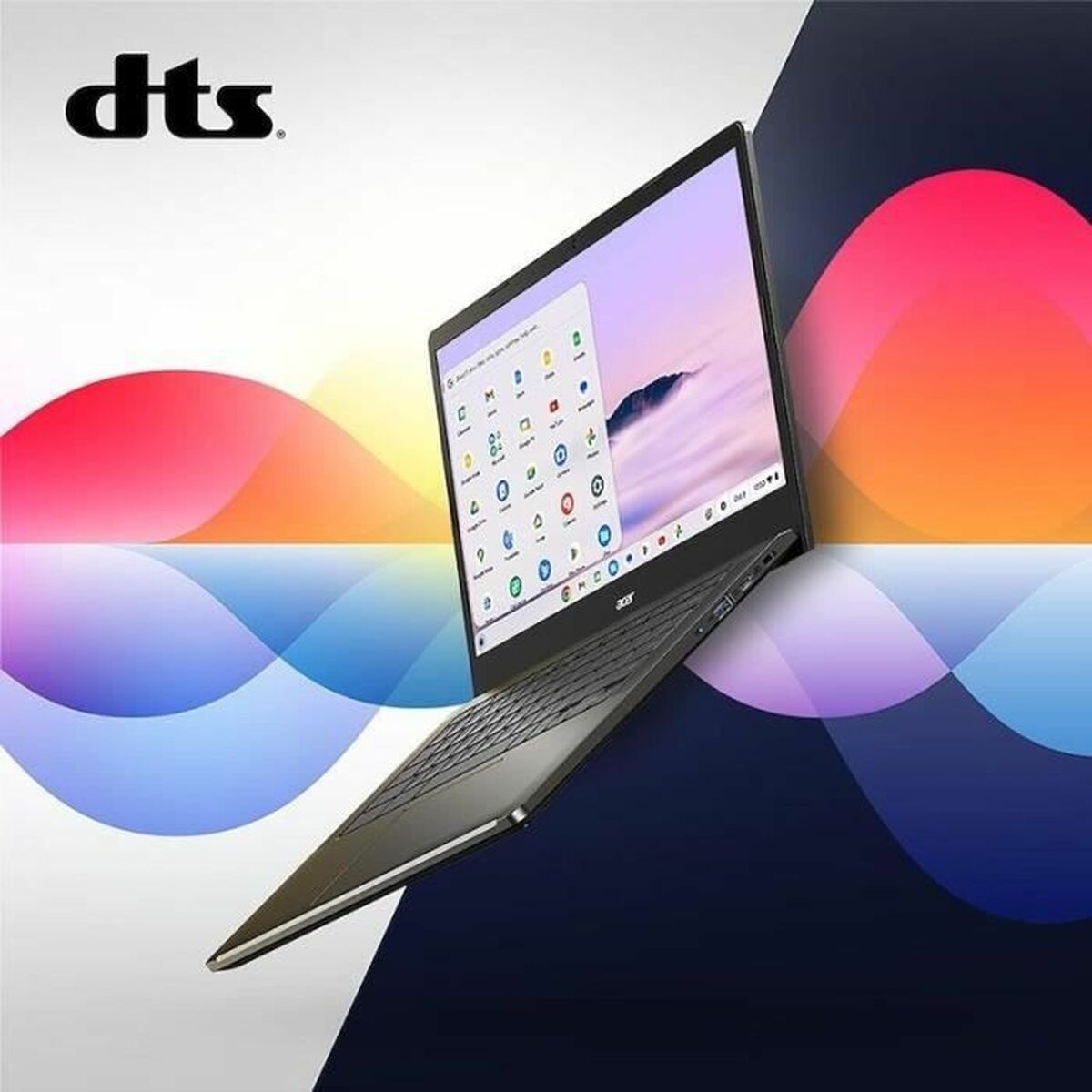 Laptop Acer Chromebook Plus CB514-4HT-30AF 14” 8 GB RAM 512 GB SSD QWERTY