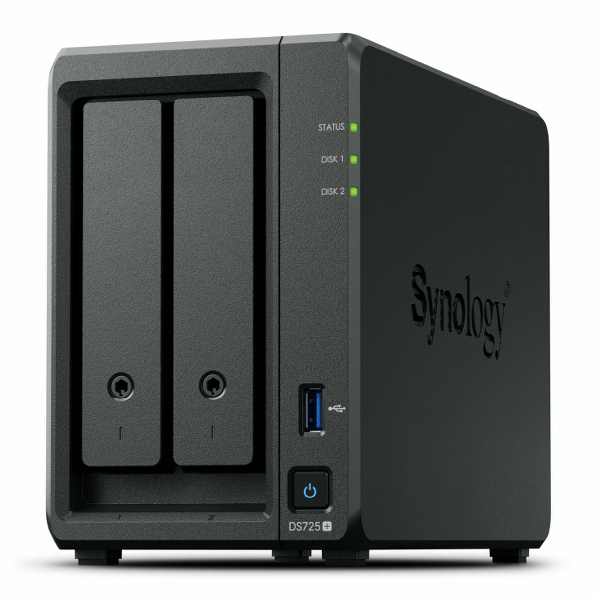 NAS Network Storage Synology DS725+ Black AMD Ryzen R1600 NAS Network Storage Synology DS725+ Black AMD Ryzen R1600
