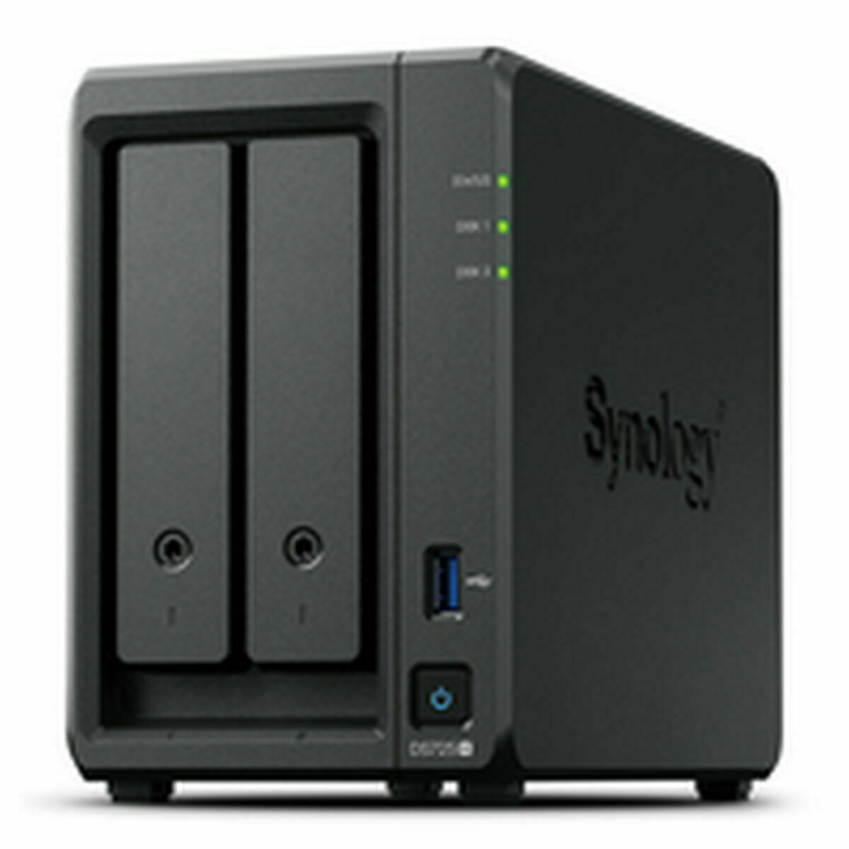 NAS Network Storage Synology DS725+ Black AMD Ryzen R1600