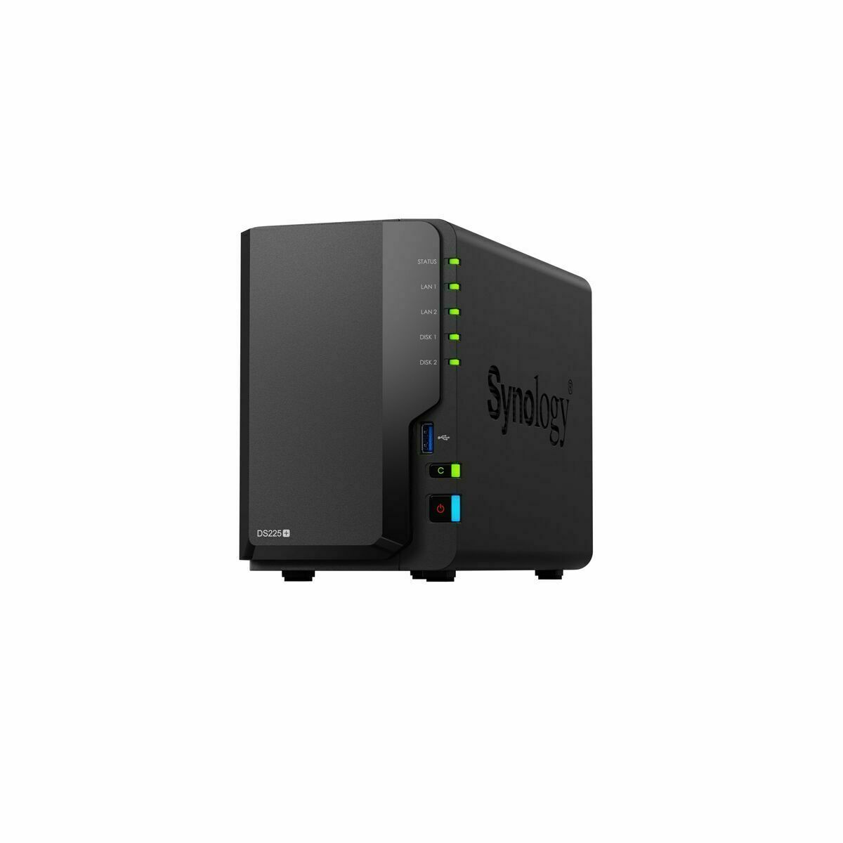 NAS Network Storage Synology DS225+ Black Intel Celeron J4125