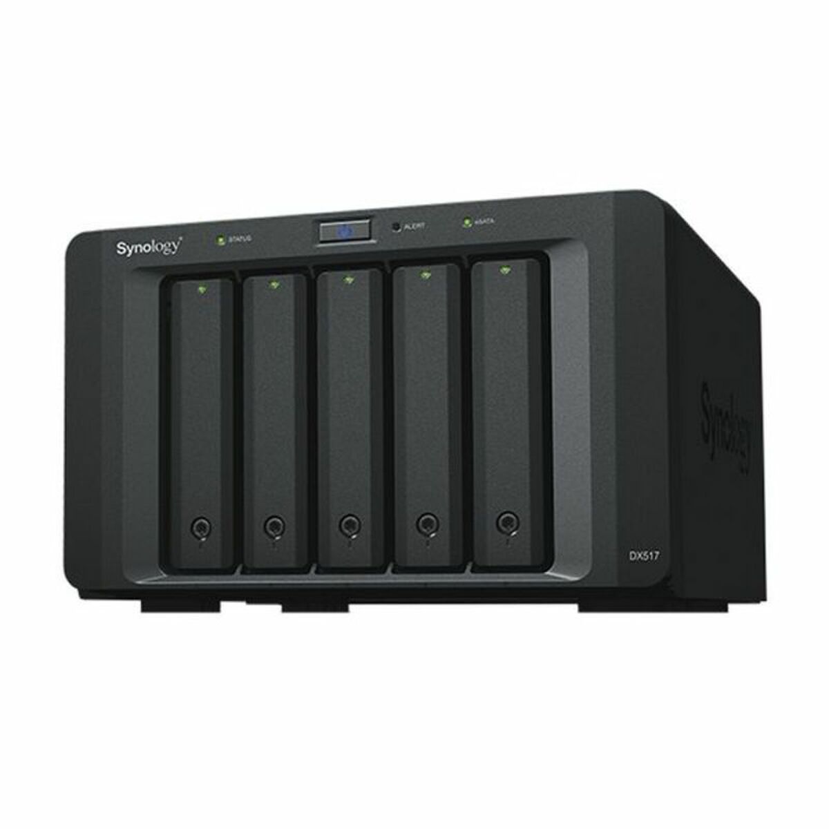 NAS Network Storage Synology 2,5″-3,5″ SATA 60 TB Black