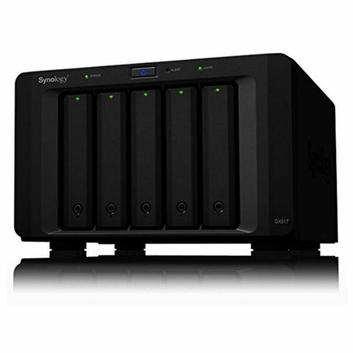 NAS Network Storage Synology 2,5″-3,5″ SATA 60 TB Black