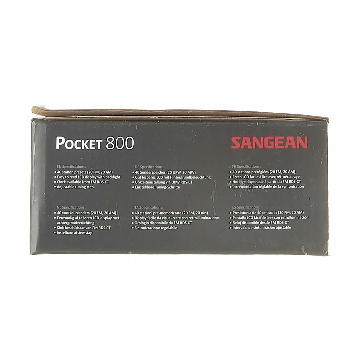 Portable Digital Radio Sangean DT-800 Black AM/FM