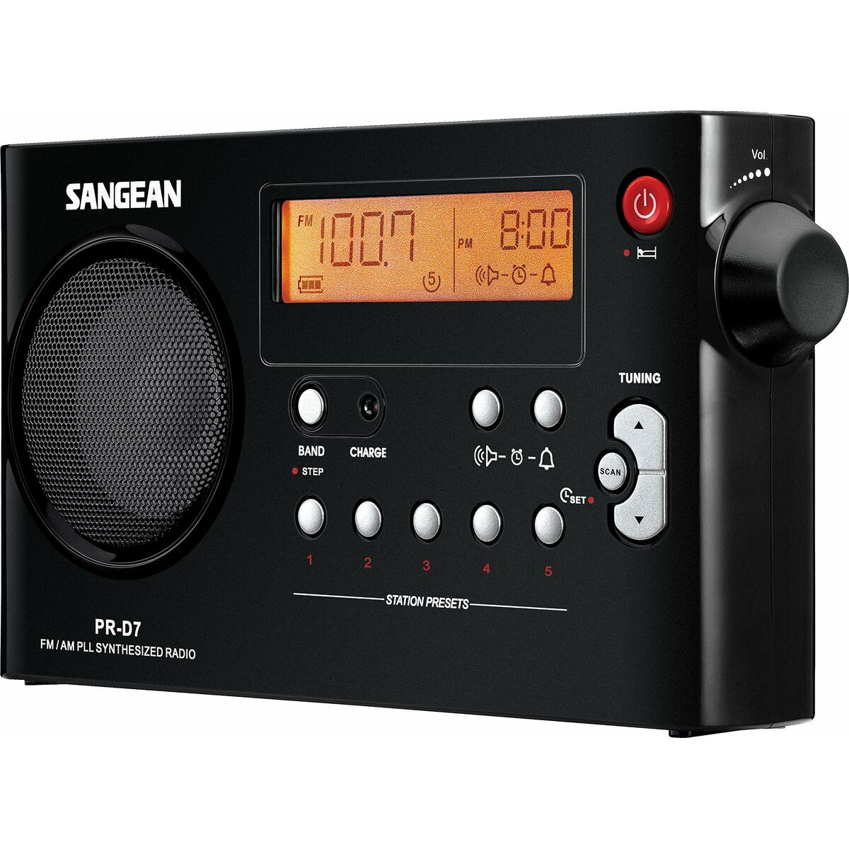 Radio Sangean PR-D7 Black Radio Sangean PR-D7 Black
