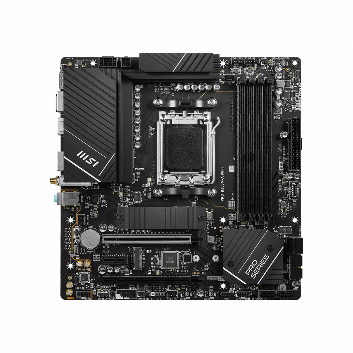 Motherboard MSI PRO B650M-A WIFI AMD AMD B650 AMD AM5
