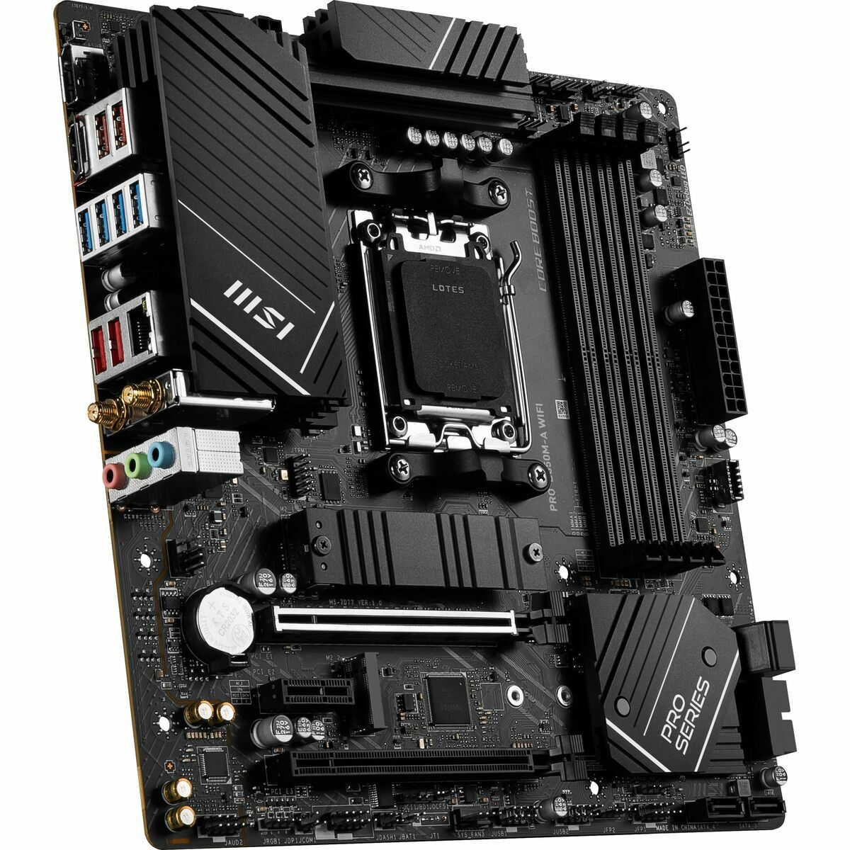 Motherboard MSI PRO B650M-A WIFI AMD AMD B650 AMD AM5 Motherboard MSI PRO B650M-A WIFI AMD AMD B650 AMD AM5